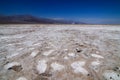 Salt Flat in Badwater Basin inÃÂ Death Valley National Park One Royalty Free Stock Photo
